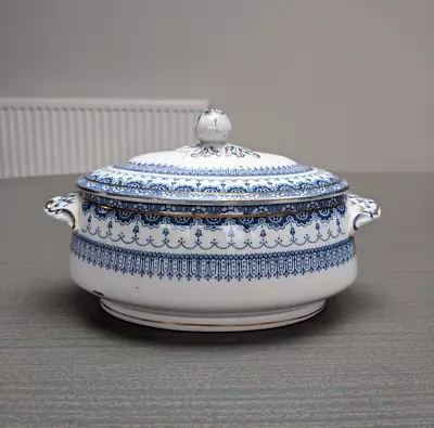 £16.99 • Buy Vintage Maling Cetem Ware Tureen & Cover, C. 1900-1920 'Duchess' Pattern