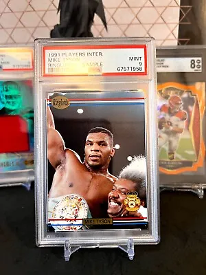 ⭐️ Mike Tyson 1991 Player Interlude Ringlords Psa 9 Mint Low Pop Sp 🔥 • $400