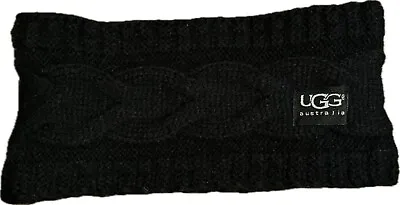 Ugg Australia Ladies Black Knit Headband Acrylic • $10