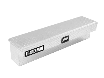 Tradesman Aluminum Side Bin Truck Tool Box (48in.) - Brite • $297.37