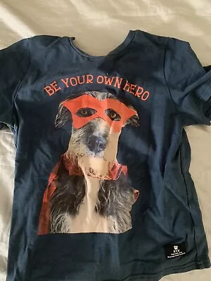 Rock Your Kid Baby T Shirt Size 5 Dog Superhero • $15