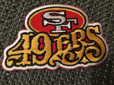 San Francisco 49ers NFL Vintage CLASSIC Embroidered Iron On Patch 3.5 X 2” • $4.95