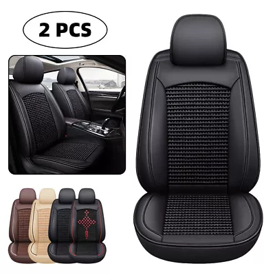 For Mercedes-Benz Car Seat Cover 2 Seats Front Full Set Leather Protector • $89.50