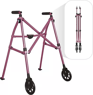 Able Life Space Saving Mobility Walker In Regal Rose 4200-R+ FREE S/H • $84.41
