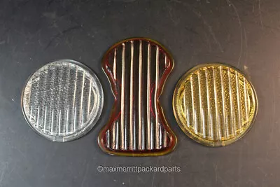 1930-31 Packard Tail Light Lenses! - Set Of 3! • $85