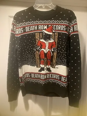 Ugly Christmas Sweater Mens Medium  Death Row Records Pacsun • $34.99