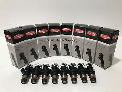 8 New Oem Fuel Injectors 25317628 For 00-07 Gm 4.8l 5.3l 6.0l V8 • $69.99