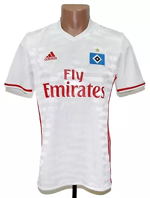 Hamburg Sv 2016/2017 Home Football Shirt Jersey Adidas Size S Adult • £51.59