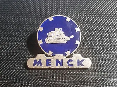 Menck Enamelled Brooch Excavator 03 - 31x27mm Old + Original • $308.31