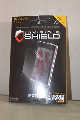 ZAGG Invisible Shield  Screen Protector For Motorola Droid Milestone • $6.45