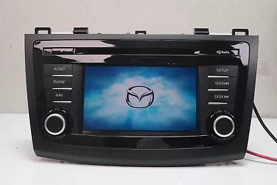 MAZDA 3 Navigation Radio Head Unit AM-FM CD OEM 2012 2013 • $249.99