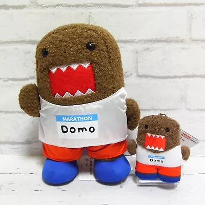 Domo-kun Marathon Uniform  Stuffed Toy Mascot Plush Set 2 NHK Character Limited • $72.34