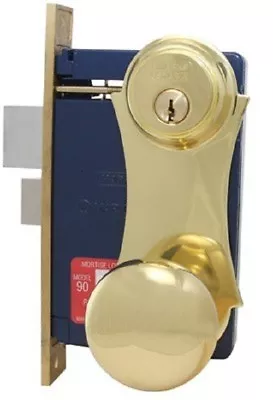 Marks 21AC/3  Heavy Duty Mortise Lockset Brass Iron Gate Double Cylinder • $137