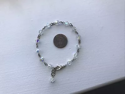 Macy’s Charter Club Bracelet Iridescent & Silver-tone 7 Inch • $6.79