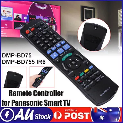 Replacement Remote Control For Panasonic TV DVD LCD Plasma Blue Ray DMP-BD75 IR6 • $14.59