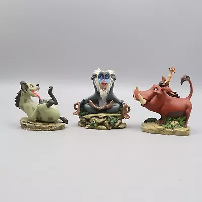 Vintage Disney The Lion King Rafiki Monkey Pumbaa Bor Hyenas Banzai Figurine Lot • $12