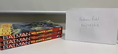 Batman: No Mans Land (Volume 1-3). DC Comics Collected Paperback Edition (2011). • $150