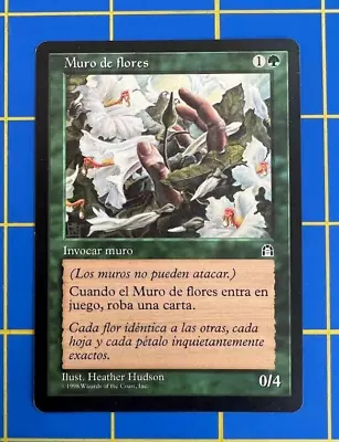 MTG - Wall Of Blossoms - Stronghold SPANISH • $2