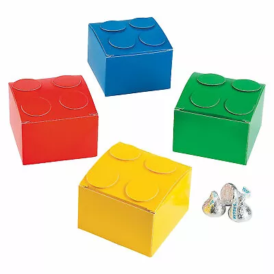 $16.13 • Buy Color Brick Party Favor Boxes, Party Supplies, 12 Pieces