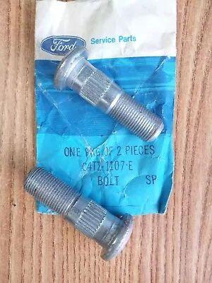 Ford Wheel Hub Bolts Pkg*2  1964 65 66 Ford F100 F250 F350  C4tz-1107-e • $14.95