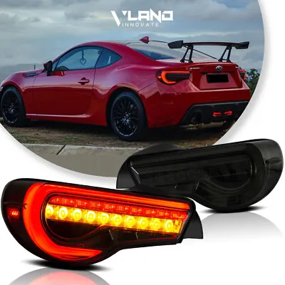 SMOKED LED Taillights For 86 17-20 Scion FR-S 13-20 86 13-20 Subaru BRZ • $179.99
