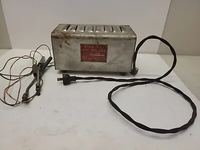 Vintage Portable Four Way Arc Welder W30AI 115 Volt AC/DC 30 Amp Fuse *Untested* • $75