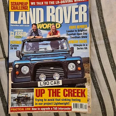 Land Rover World Magazine #94 - December 2001 - Custom SV90 Td5 Intercooler • £3.29