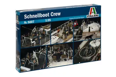 Italeri 5607 1:35 S-100 Schnellboot Torpedo Boat Crew • £18