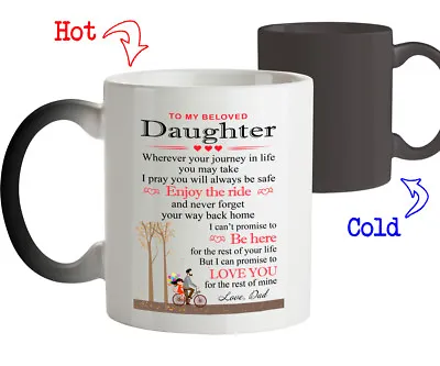 Coffee Mug Birthday Gift For Daughter From Dad Love Your For The Rest Of Mine  • $22.86