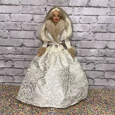 Barbie WINTER EVENING Doll 1998 Vintage Special Limited Edition Mattel 19218 • $25