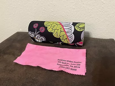 Vera Bradley Hard Shell Eyeglass Case TROPICS TAPESTRY Magnetic Snap Closure • $9.99