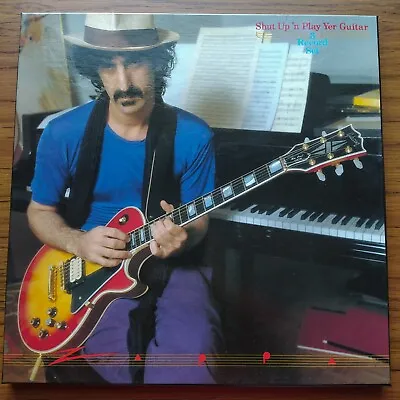 FRANK ZAPPA Shut Up 'N Play Yer Guitar - NM/Ex - CBS 66368 • £64.99