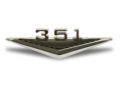 Mustang Fender Emblem 351 V8 1964 1/2 1965 1966 - Scott Drake • $18.58