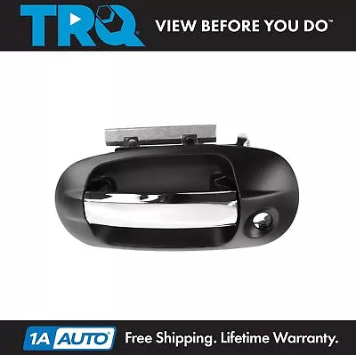 TRQ Outside Door Handle Black & Chrome Front Driver LH For Expedition Navigator • $49.95