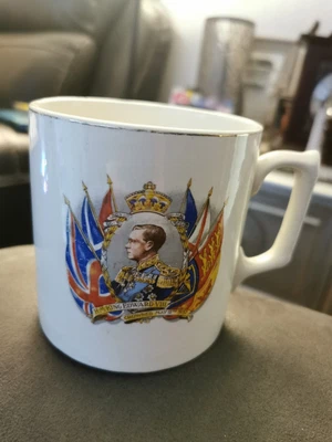 £0.99 • Buy H.M. King Edward VIII Crowned 1937 Pottery China Mug