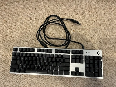 $10.50 • Buy Logitech G413 - Silver- Mechanical Gaming Wired Keyboard