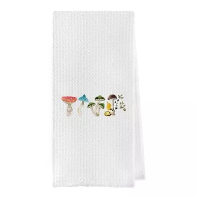 Mushroom Gift Dish Towel - Mushroom Kitchen Towels Mushroom Hand Towels Mushr... • $14.10