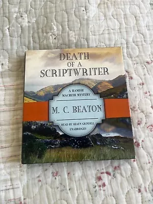 M C Beaton  Hamish MacBeth Death Of A Scriptwriter ~ 6x Cd Unabridged Audio Book • £25.36