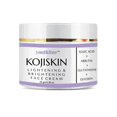 $24.31 • Buy Kojiskin Lightening Brightening Cream For Dark Skin With Kojic Acid Glutathione