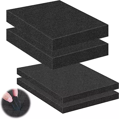 4 Pcs Pick And Pluck Foam Sheets 2 Size Polyurethane Pick Apart Foam Inserts Use • $24.48