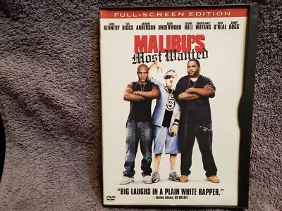 (GET3) USED DVD Malibus Most Wanted (FS 2003 Snap Case) Jamie Kennedy • $5.99