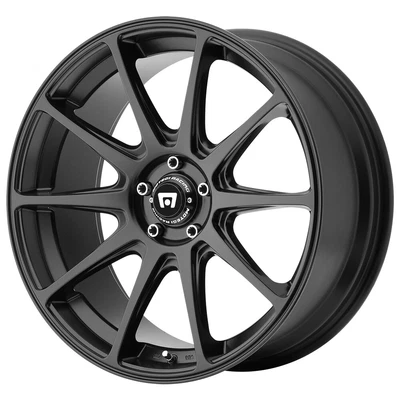 $232 • Buy Motegi MR127 CS10 18x8 5x112 +38mm Satin Black Wheel Rim 18  Inch