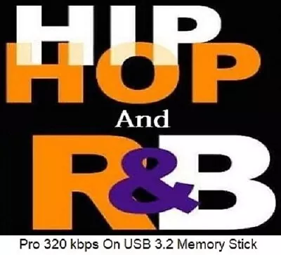 Hip Hop R&B Vol. 3 Back Catalogue 9000 High Quality DJ Friendly MP3’s (On USB) • £49.99