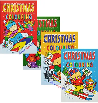 A4 Childrens My Christmas Colouring Books Book For Kids - 16 Pages In Each Book • £2.49