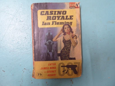 £4.99 • Buy CASINO ROYALE Vintage James Bond Paperback Ian Fleming Book PAN 1963