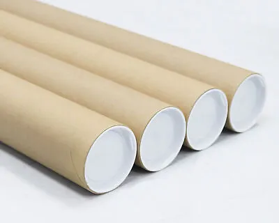 Mailing Tubes With Caps 3 Inch X 18 Inch (4 Pack) | MagicWater Supply • $31.45