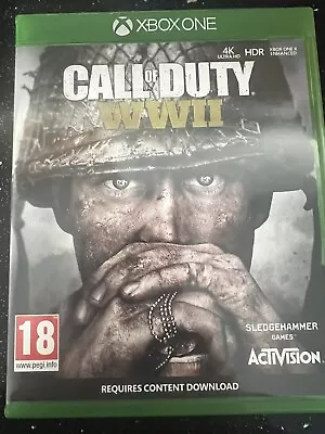 Call Of Duty WW2 Microsoft Xbox One Game • £5