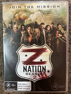 Z Nation : Season 2 (DVD 2015) Free Postage • $8.95