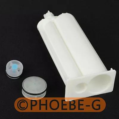 10 Pcs Epoxy Resin Adhesive 50ml Cartridge 2:1 RATIO Dispenser • $11.68