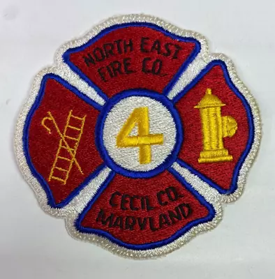 North East Fire Co 4 Cecil County Maryland MD Patch U4 • $16.14